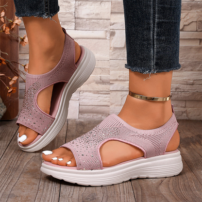 📢📢Nouveautés – 50 % de réduction 👡 La combinaison parfaite entre confort & glamour – Ces sandales s'accordent avec toutes vos tenues !