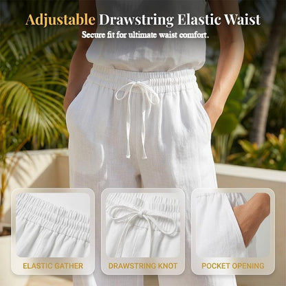 ⏰ -50% – Pour une durée limitée ! Ensemble pour femme composé d'un haut dos nu et d'un pantalon à jambes larges