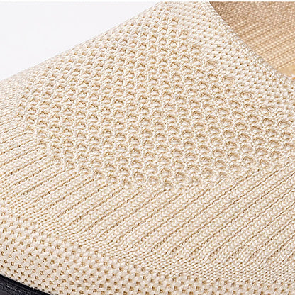 ⏰ Letzte Chance! 50% auf Restbestände！ Ballerines Fly Knit respirantes pour femmes