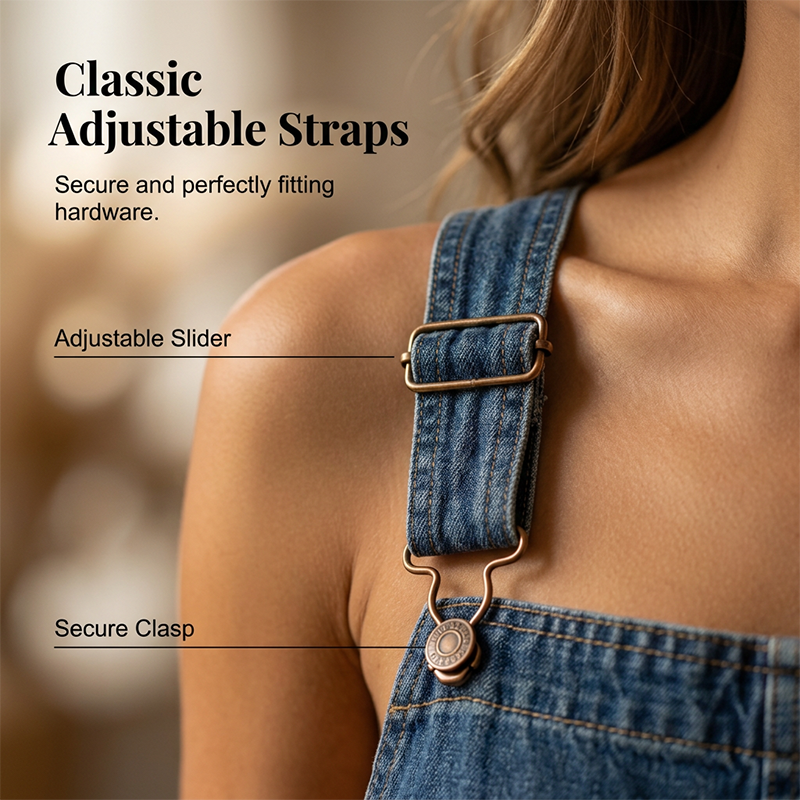 ☀️ Le best-seller de l'été 2026 est arrivé ! Combinaison d'été ample en jean pour femme, avec poches