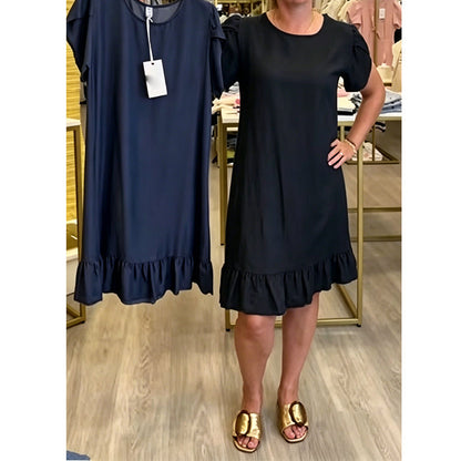 👗 Nouveauté fraîchement arrivée – -50% pour goûter !✨Elegantes Kleid aus gewaschenem Denim – Lässige Eleganz für jeden Tag💙
