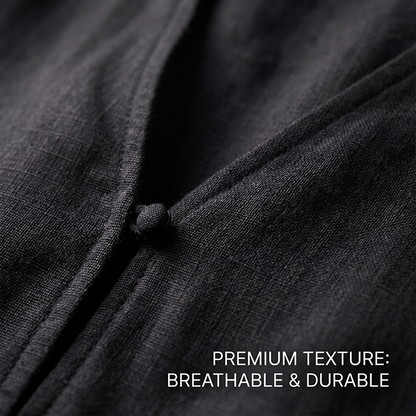 👗 50 % DE RÉDUCTION POUR UNE DURÉE LIMITÉE ! 💥 Robe décontractée à col en V et coupe ample pour femme – Manches bouffantes, respirante, polyvalente ✨