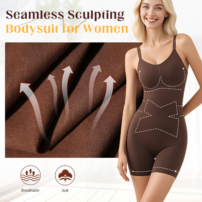 ⏰ 50 % de réduction, uniquement aujourd'hui ! 🩱 Body sculptant sans coutures pour femme, avec bretelles, en tissu doux et respirant, offrant un maintien ciblé au niveau de la taille, du ventre, des hanches et des cuisses, sous toutes vos tenues ✨