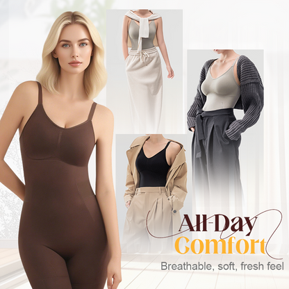 ⏰ 50 % de réduction, uniquement aujourd'hui ! 🩱 Body sculptant sans coutures pour femme, avec bretelles, en tissu doux et respirant, offrant un maintien ciblé au niveau de la taille, du ventre, des hanches et des cuisses, sous toutes vos tenues ✨