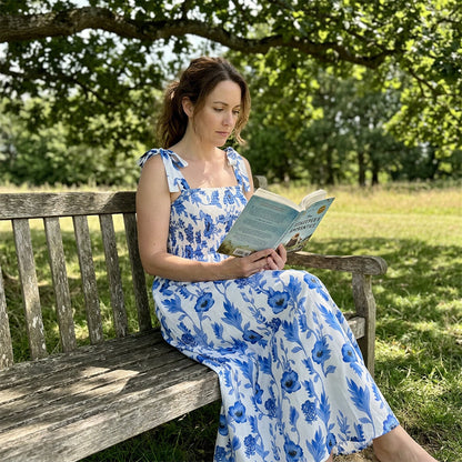 🌸Robe d'été élégante à bretelles et imprimé floral pour femme – Un style estival décontracté ✨