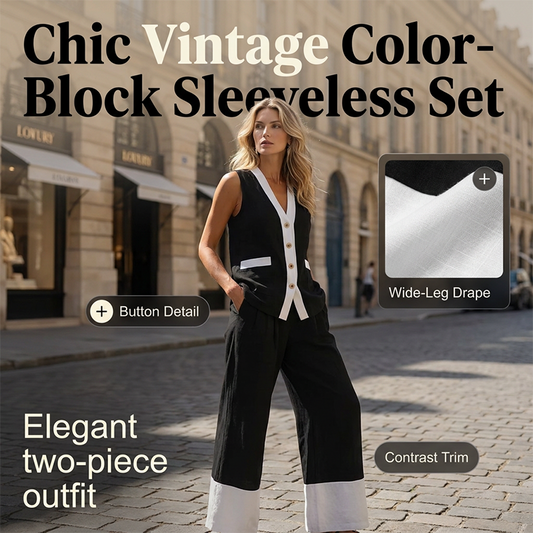 ⏰ Dernière série – Stock presque épuisé – 50 % de réduction, offre valable jusqu'à épuisement des stocks ! Combinaison sans manches de style vintage à motifs colorés