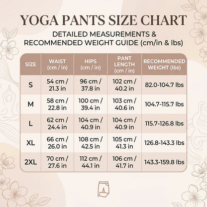 Pantalon de yoga à coupe droite qui met la silhouette en valeur