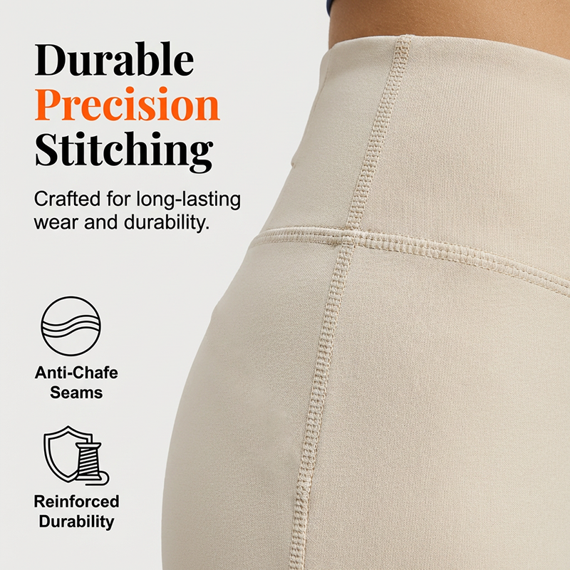 Pantalon de yoga à coupe droite qui met la silhouette en valeur