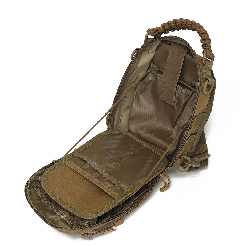 🏞️🔥 PROMO -50% ! Sac Bandoulière Tactique Homme Randonnée & Vélo – Tissu 800D Imperméable Haute Densité