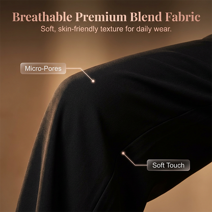Pantalon court à jambes larges et volants ultra-extensible pour femme