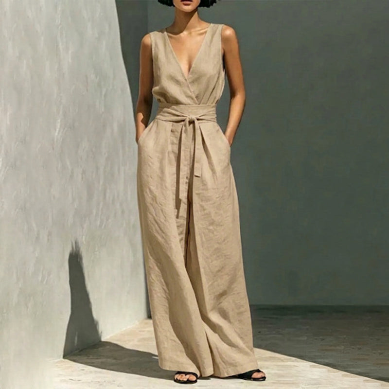 🔥Nouveaux produits désormais disponibles – Mode d'été : ensemble composé d'un haut sans manches et d'un pantalon à jambes larges