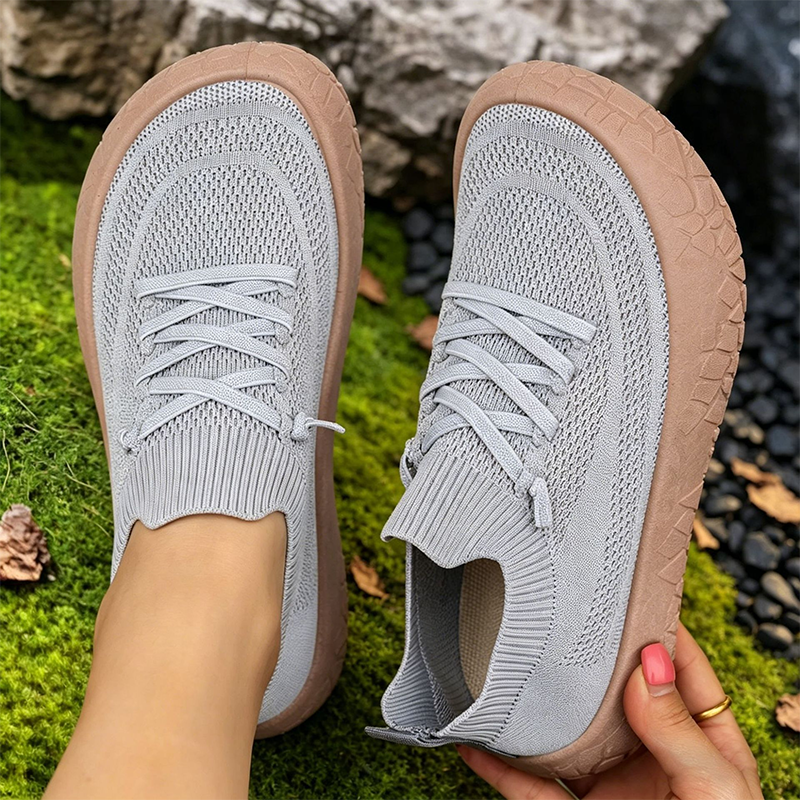 📢📢50% DE RÉDUCTION !! ⏰ Baskets Légères en Maille Respirante – Maille & PVC – Slip-On & Antidérapantes for Femme