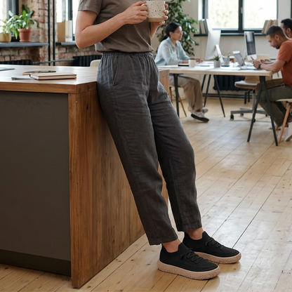📢📢50% DE RÉDUCTION !! ⏰ Baskets Légères en Maille Respirante – Maille & PVC – Slip-On & Antidérapantes for Femme