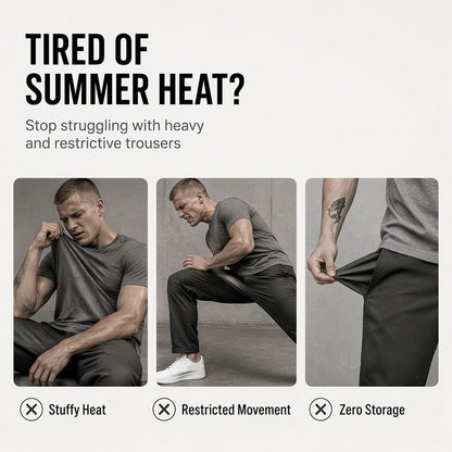 👖‑50 % ! 🏕️Pantalon cargo homme coupe ample – Confortable, polyvalent et multi-poches – Idéal pour le quotidien, l’extérieur et les loisirs ✨