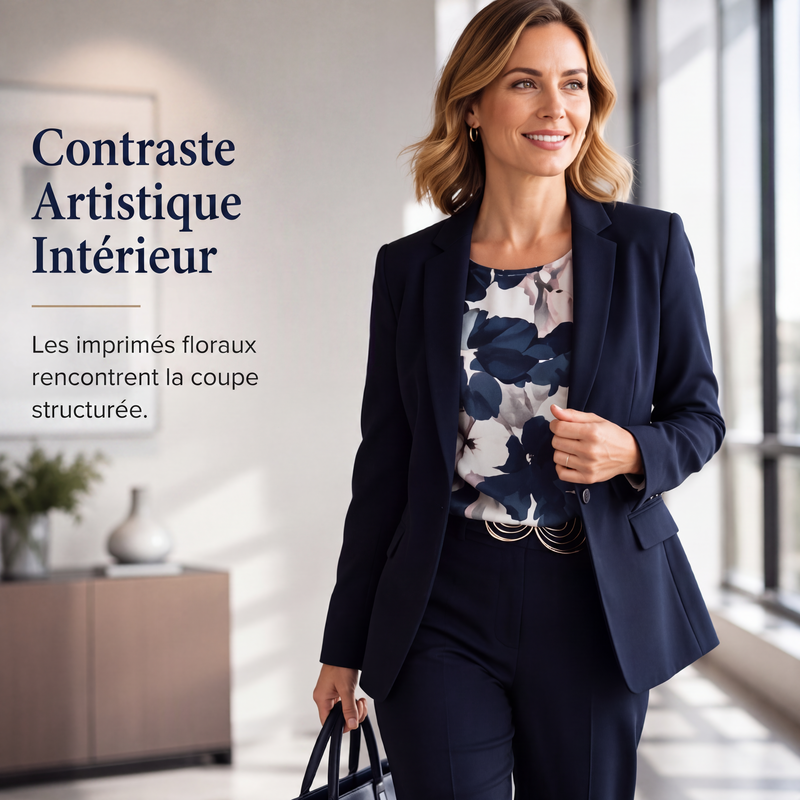 💼 DU BUREAU AU DÎNER | Ensemble Tailleur 3 Pièces -50 %