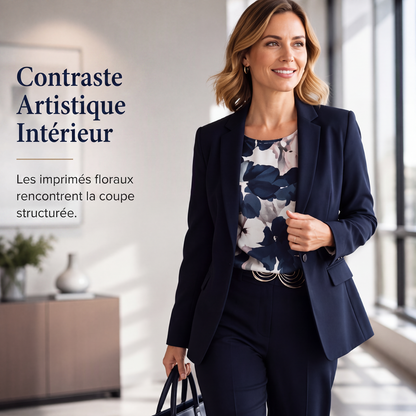 💼 DU BUREAU AU DÎNER | Ensemble Tailleur 3 Pièces -50 %
