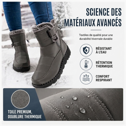 Bottes de neige d'hiver chaudes antidérapantes pour femmes