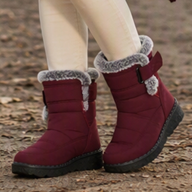 Bottes de neige d'hiver chaudes antidérapantes pour femmes