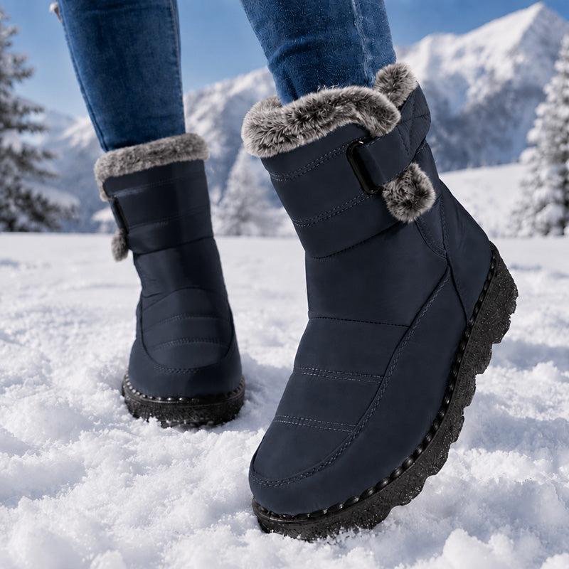 Bottes de neige d'hiver chaudes antidérapantes pour femmes