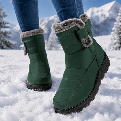 Bottes de neige d'hiver chaudes antidérapantes pour femmes