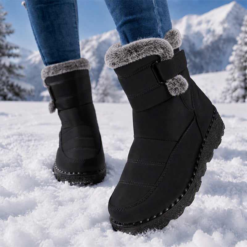 Bottes de neige d'hiver chaudes antidérapantes pour femmes