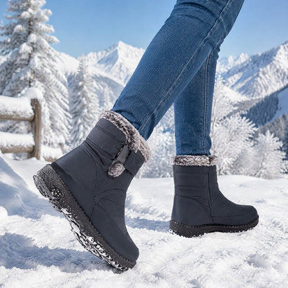 Bottes de neige d'hiver chaudes antidérapantes pour femmes