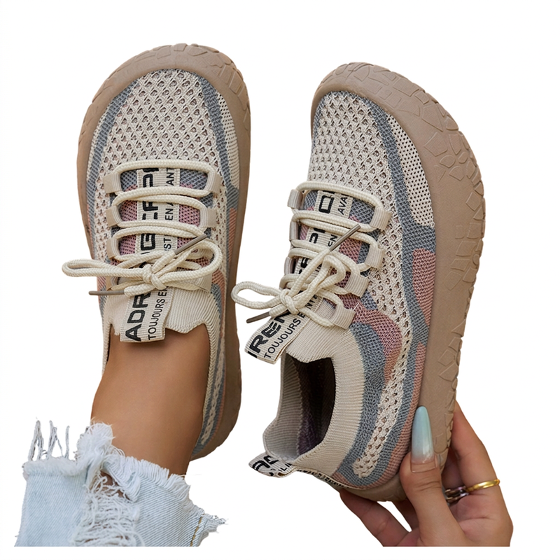 Baskets en maille respirantes pour femme, tendance mode