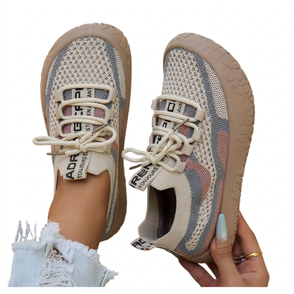 Baskets en maille respirantes pour femme, tendance mode