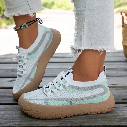 Baskets en maille respirantes pour femme, tendance mode