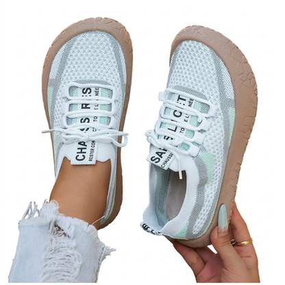 Baskets en maille respirantes pour femme, tendance mode